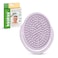 فرشاة شامبو سيليكون من هاكا، فرشاة ومشط لتنظيف شعر الأطفال حديثي الولادة، مستلزمات أساسية لا غنى عنها، عبوة واحدة، برائحة اللافندر