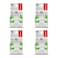 Radius Peppermint Dental Floss 55 Yards Vegan NonToxic Oral Care Boost Designed to Help Fight Plaque Clear Pack of 4