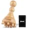 ONUEMP Cellulite Massage Tool Wood Therapy Massage Tools Lymphatic Drainage Massager Maderoterapia Kit Colombiana Lipedema Massagers Meridian Brush for Fascia Release Body Sculpting
