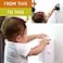 Wappa Baby Outlet Cover BOX Baby Proofing 1Pack Patented DualLock for Much Better Toddler Proofing Easy Operation Simple 3 Step Install with Included Screws Provides Extra Space Inside for PlugsAdapte