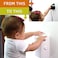 Wappa Baby Outlet Cover BOX Baby Proofing 1Pack Patented DualLock for Much Better Toddler Proofing Easy Operation Simple 3 Step Install with Included Screws Provides Extra Space Inside for PlugsAdapte