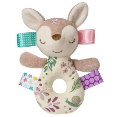 Mary Meyer Taggies Embroidered Soft Ring Rattle