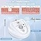 جهاز بيوتي ستار المطور 2 في 1 لتقشير البشرة الماسي، نظام احترافي لتقشير البشرة الماسي للاستخدام المنزلي، أداة تنظيف مسام الوجه، شفط فراغي 65-68 سم زئبق