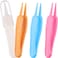 Onwon 4 Pieces Nose Cleaning Tweezers Safe and Effective Clip Care Ear Nose Navel Clean Tool Nipper Plier Pincet Forceps