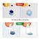 sootozy 2 Pack Laundry Detergent Cup Holder Drip Catcher Organizer Clip Tight on Laundry Bottle Spouts No More Leaks or Mess with Detergent and Fabric Softener in Laundry Room