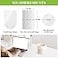 Teivio 05 Gallon Mini 11 x 12 Small Clear Trash Bags Tiny Bathroom Garbage Can Liners by Small Plastic Bags for Desktop Trash BinDogPoop Car Fit 2 Liters or Less Can 300 Counts Clear