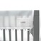 BreathableBaby Breathable Mesh RailGuard Teething Cover White 51 Long Panel 1 Fits Most FullSize and Does Not Fit Mini Cribs Use with Coordinating Short Panels for Extra Coverage