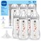 MAM 11oz Active Natural Flow Active AntiColic Baby Bottle 4 Mths 4 Pack