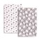 GRSSDER Stretchy Ultra Soft Jersey Knit Fitted Pack n Play Playard Sheets Set 2 Pack Fits PortableMini Cribs Sheets Playards Mattress Pads Pink Simple TriangleDream Unicorn for Girls