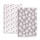 GRSSDER Stretchy Ultra Soft Jersey Knit Fitted Pack n Play Playard Sheets Set 2 Pack Fits PortableMini Cribs Sheets Playards Mattress Pads Pink Simple TriangleDream Unicorn for Girls