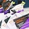 Lightning X MB30SKC Large EMT Trauma Kit Fully Stocked First Responder Bag w 240 Supplies EMS Fire Police Office Sports Team Emergency Medical Kit Blue