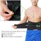 NeoTech Care Adjustable Compression Back Brace Lumbar Support Belt Black Size XXXL