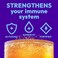 Emergen-C EmergenC Immune Triple Action Immune Support Powder BetaVia R 1000mg Vitamin C B Vitamins Vitamin D and Antioxidants Super Orange 30 Count