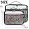 holay 4 Pack Building Block Storage Bags Clear Zippered Toy Organizer Case