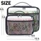 holay 4 Pack Building Block Storage Bags Clear Zippered Toy Organizer Case