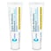 Globe 2 Pack 1oz Triple Antibiotic Ointment Pain Relief Dual Action Maximum Strength First Aid Ointment Soothes and Heals Painful Minor Scratches and Wounds and Prevents Infection