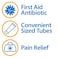 Globe 2 Pack 1oz Triple Antibiotic Ointment Pain Relief Dual Action Maximum Strength First Aid Ointment Soothes and Heals Painful Minor Scratches and Wounds and Prevents Infection