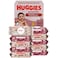 Huggies Nourish Scented Baby Wipes 10 Push Button Packs 560 Wipes Total