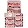 Huggies Nourish Scented Baby Wipes 10 Push Button Packs 560 Wipes Total