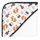 Hudson Baby Unisex Baby Cotton Rich Hooded Towels Orange Fox One Size