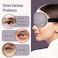 ZINGTERRA Castor Oil Pack for EyeEye MaskReusable Organic Castor Wrap Castor Oil Packs kit for Sparse Eyelashes and EyebrowsWrinkles Dark Circle