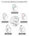 Gowing Wearable Breast Pump Replacement Parts Compatible with TSRETE Kmaier S12 S9 Wearable Breast Pump Include Duckbill Valve Silicone Diaphragm 24mm Flange Milk Collector Cup 2 Sets