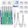 A2Z Scilab 15 Pc Mini First Aid Instrument Kit Trauma Survival Supplies Minor InjuriesSplinter Foreign Object Removal Kit for Emergency at Home Outdoors Car Camping WorkplaceHiking