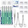A2Z Scilab 15 Pc Mini First Aid Instrument Kit Trauma Survival Supplies Minor InjuriesSplinter Foreign Object Removal Kit for Emergency at Home Outdoors Car Camping WorkplaceHiking
