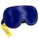 Jersey Slumber Silk Sleep Eye Mask for Men Women Comfortable Super Soft Eye Mask with Adjustable Strap 100 Pure Silk Blocks Light Blue 1 Count Pack of 1