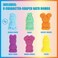 Townley Girl Mickey Minnie and Friends Bubblegum Scented Bath Bombs Ages 3 Character Molded Bath Bombs Fun Bright Colors by