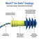 Mack's Macks Ear Seals Earplugs 1 Pair with Detachable Cord 26db High NRR Dual Purpose Comfortable Ear Plugs for Noise Reduction and Blocking Water