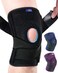 ABYON Knee Brace for Men and Women for Meniscus Tear ACL Arthritis Knee Support with Dual Side Stabilizers Crossed Compression Straps Maximum Support for Pain Relief and Fast Recovery Plus Size Please