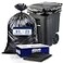 Plasticplace 65 Gallon Trash Bags 27 Mil Black Heavy Duty Garbage Can Liners 50 x 48 25 Count W65LDB225A