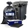 Plasticplace 65 Gallon Trash Bags 27 Mil Black Heavy Duty Garbage Can Liners 50 x 48 25 Count W65LDB225A