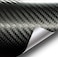 لفة فينيل VViViD XPO Dry Deep Black ثلاثية الأبعاد من ألياف الكربون مع تقنية إطلاق الهواء، مقاس 6 أقدام × 5 أقدام، طقم تغليف غطاء المحرك أو السقف أو صندوق السيارة