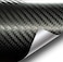 لفة فينيل VViViD XPO Dry Deep Black ثلاثية الأبعاد من ألياف الكربون مع تقنية إطلاق الهواء، مقاس 6 أقدام × 5 أقدام، طقم تغليف غطاء المحرك أو السقف أو صندوق السيارة