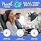 FEIMINI 2Pack Airplane Travel Footrest Hammock Perfect Airplane Foot Hammock to Relax Your Feet Travel Essentials Comfy Foot Hanger Plane Footrest for Long Trip