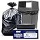 Plasticplace 56 gallon Trash Bags 15 Mil Black Garbage Can Liners Fits Glutton Garbage Can 43 x 46 50 Count