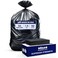 Plasticplace 56 gallon Trash Bags 15 Mil Black Garbage Can Liners Fits Glutton Garbage Can 43 x 46 50 Count