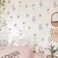 YouRfocus Daisy Wall Decals 84 PCS Boho Flower Stickers for Girls Rooms Playrooms and Nurseries Dual Layer Print for High Coverage Removable Peel and Stick Wall Decor PinkB 12 Sheets