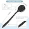 Manmihealth Silicone Back Scrubber for ShowerThick Bristles Body Scrubber with 15 Long Handle Light EasytoHold Shower Brush for Skin Exfoliating and Massaging Not Good in LatheringBlack