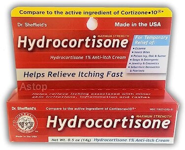 Dr. Sheffield's Hydrocortisone 1 Anti Itch Cream 05 oz
