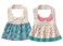 GZMM Baby Girls Princess Type Waterproof Bibs with Adjustable Snaps2 Pack