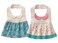 GZMM Baby Girls Princess Type Waterproof Bibs with Adjustable Snaps2 Pack