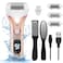 Geopu Electric Foot Callus Remover Rechargeable Portable Electronic Foot File Pedicure Kits Waterproof Foot Scrubber File Professional Pedicure Tools Foot Care for Dead Skin Ideal Gift 3 Rollers
