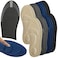 Janmercy 8 Pairs Arch Support Insoles for Men 5d Sponge Shoe Insoles Replacement Innersoles Cushioning Shoe Inserts Comfortable Comfort for Massaging711Gray Black Beige Blue