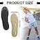 Janmercy 8 Pairs Arch Support Insoles for Men 5d Sponge Shoe Insoles Replacement Innersoles Cushioning Shoe Inserts Comfortable Comfort for Massaging711Gray Black Beige Blue