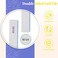 BLESWIN 25 Pcs Nail Files 8080 Grit for Acrylic Gel Nails Double Sided Emery Board for Home Salon Use