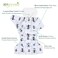 wegreeco Cloth Diapers 6 Pack with 6 Inserts 1 Wet Bag Washable Cloth Diapers for Babies One Size Adjustable Reusable Forest Animals
