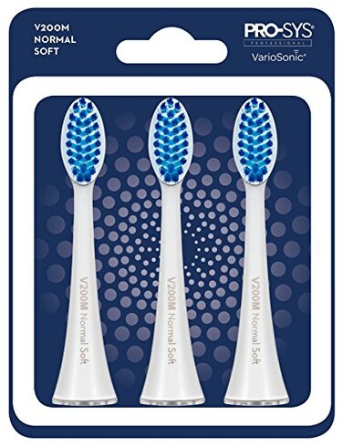PRO-SYS PROSYS VarioSonic V200M Normal Soft Replacement Heads Pack of 3 Also fits Burst Brush